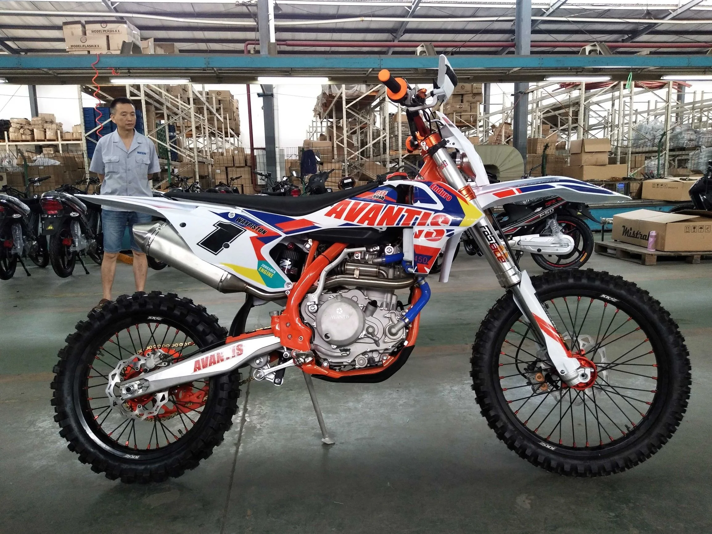 Chongqing China cheap dirt bike 4stroke air cooled motorcycle cross