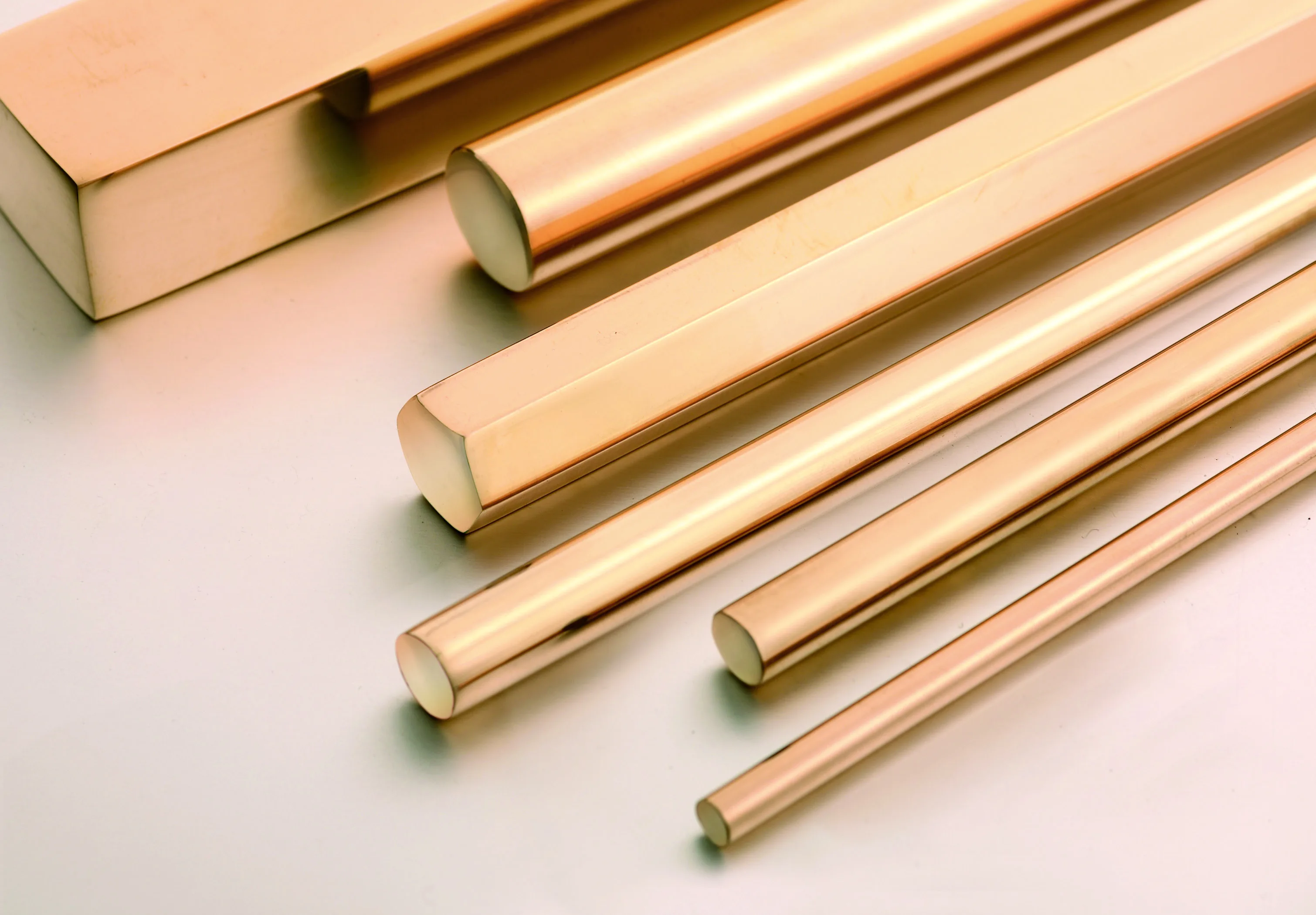 Boway Alloy HSB59-1.2 Eco Friendly Free Cutting Brass Alloy Rod Brass Square Bar For Bathroom Industry