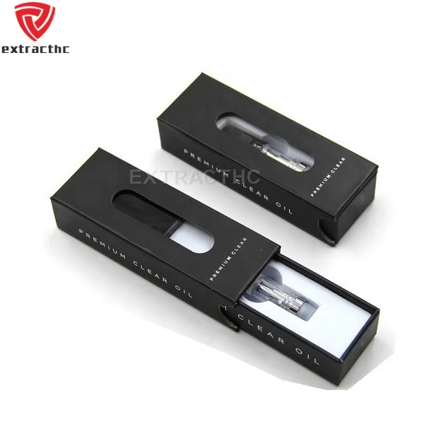 
Custom printed cbd oil cartridge vaporizer pen vape cartridge packaging box 