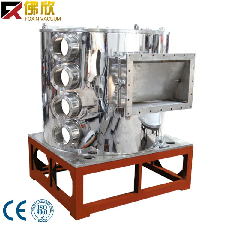 manufacturer 18k gold magnetron sputtering coating machine for mobile frame , jewelry