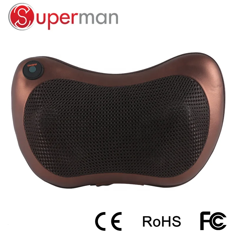 HUIFAN YC-501D всего тела головы на тыльной стороне прокатки разминающий массажёр/шиацу массажер для похудения инфракрасный массаж Подушка & подушки