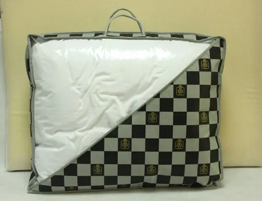 Texpack OEM High Quality Clear PVC PE Non Woven Bedding Set Packaging Zipper Bag