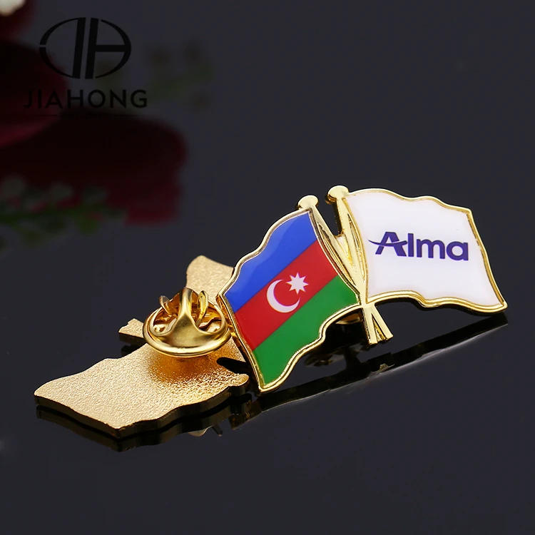 Customize British Croatia Georgian Canada Australia Usa Country Souvenirs Epoxy Flag Pin