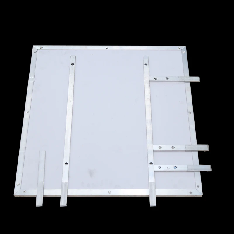 Portable heavy duty high gloss white dance floor tile for wedding party