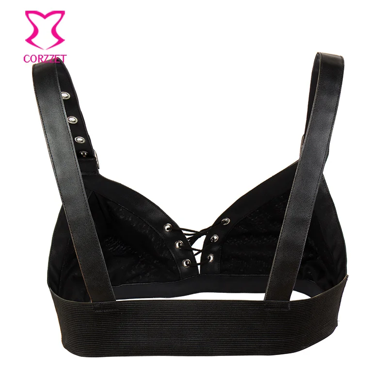 Black & White Skeleton Skull Hand Sexy Brassiere Gothic Bralette Top Steampunk Bra Push Up Bras