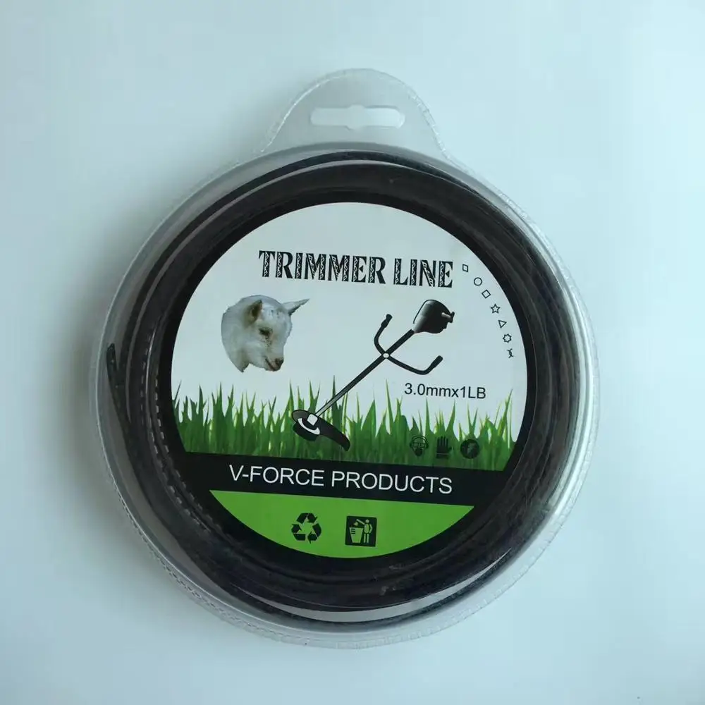 
3mm Trimer Line Strimmer 60m x 3mm Durable Nylon Trimmer Line 