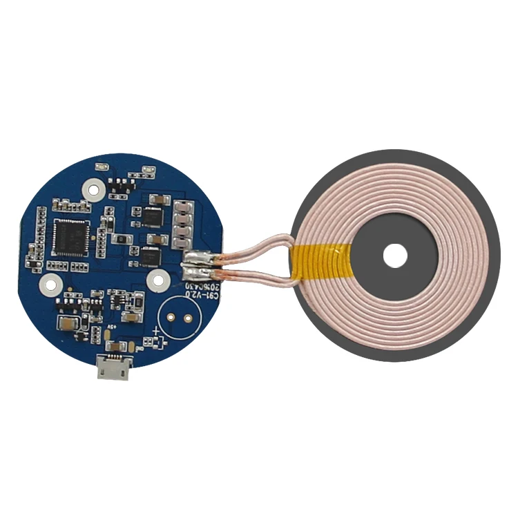 Беспроводное зарядное устройство передатчик и приемник печатной платы беспроводной зарядное устройство модуль Встроенный