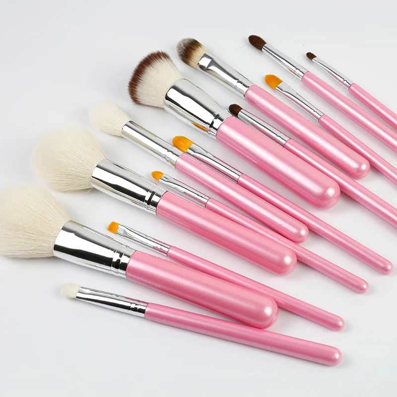 
Hot sale professional Pink Pearl Girl Makeup Brush set for makeup 
