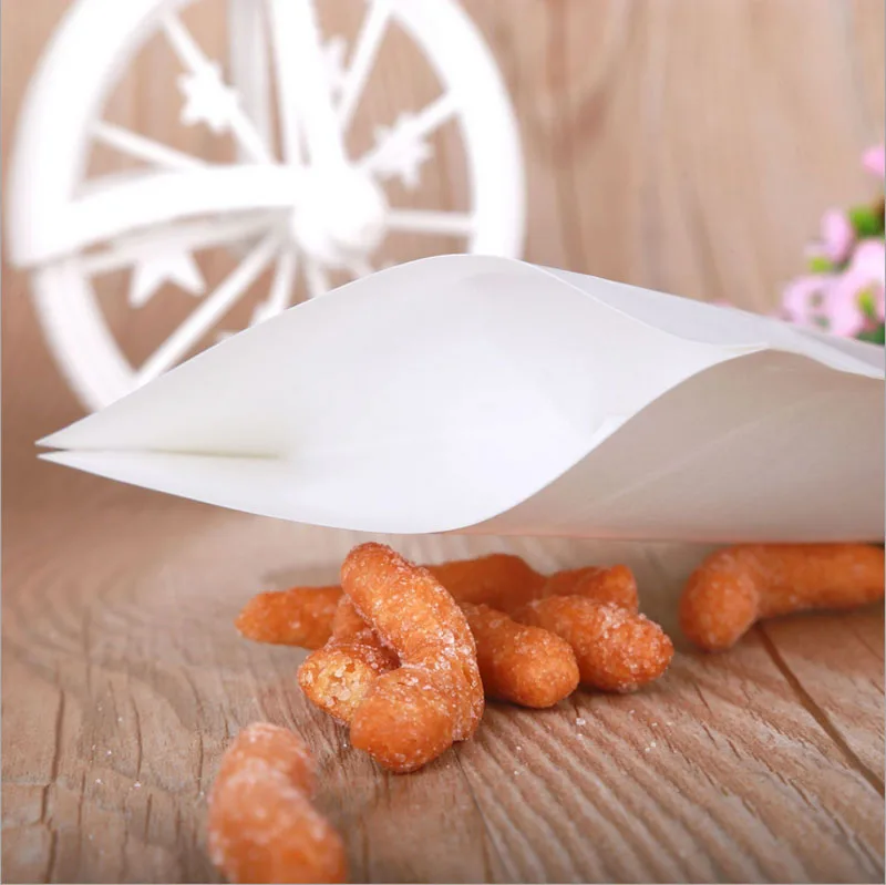 Yiwu Biodegradable Brown and white Kraft Paper Food Bag Stand Up Pouch Kraft Paper Doypack For Tea