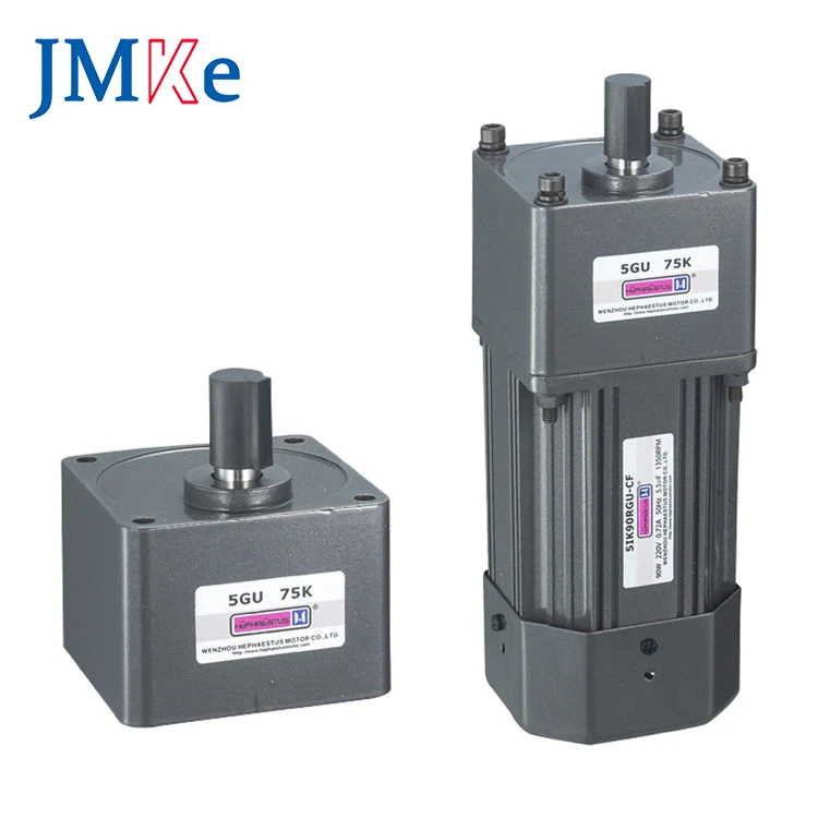 JMKE 220 В AC мотор-редуктор 5IK90RGU контроль скорости AC индукционный мотор 90 Вт