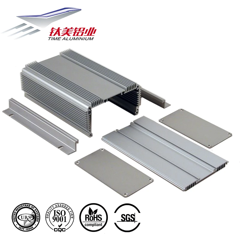 
OEM brush anodized amplifier control aluminum front panel with precision cnc machining 