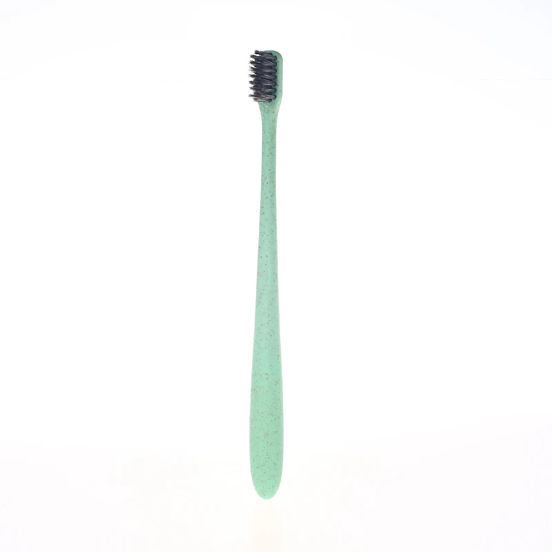 Wheat straw modified material toothbrush with PBT Bristle