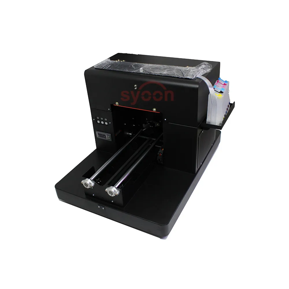 2017 compatible price DTG T-shirt printer a4 flatbed printing machine