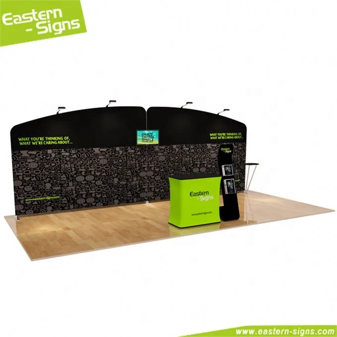 Best selling items aluminum advertising display convenient commercial booths for expo display stand