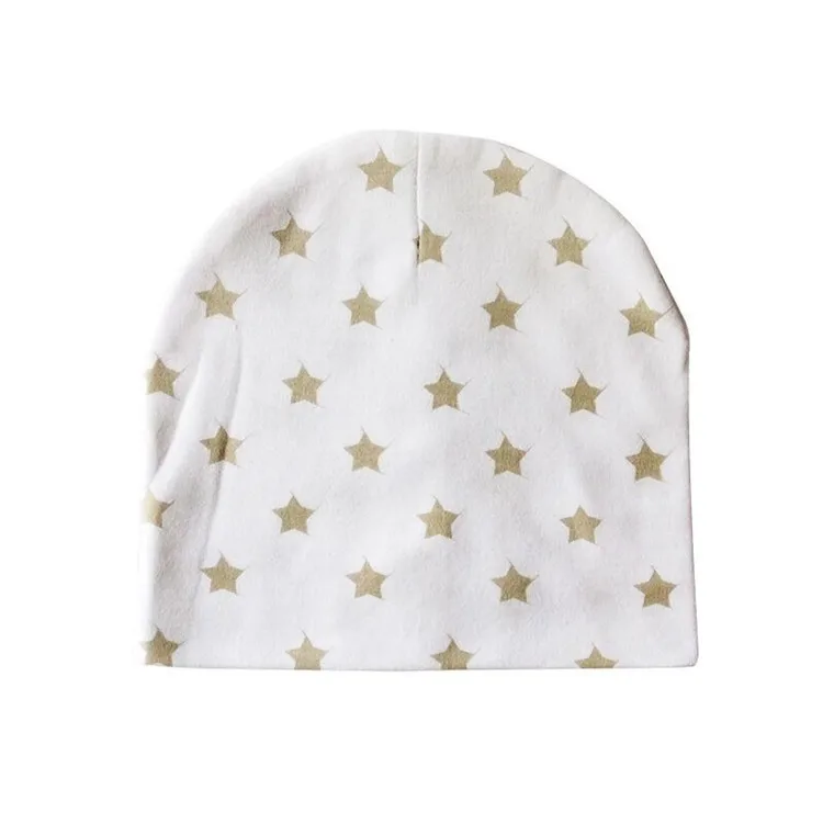 
Factory Price Custom Printed Cotton Newborn Baby Winter Hat 