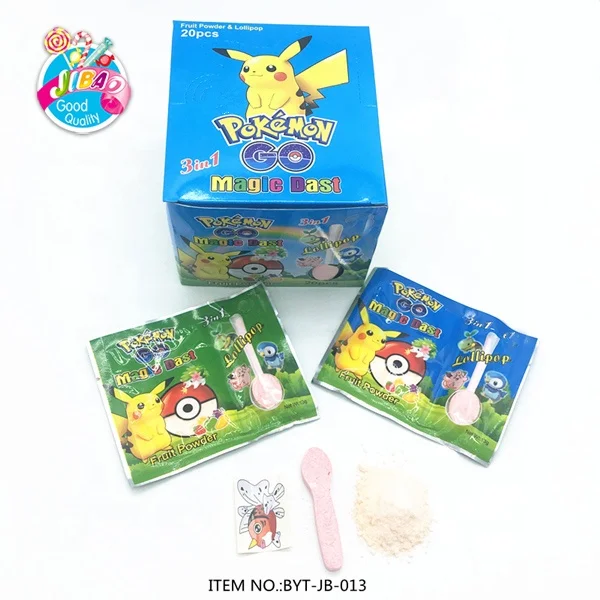 Мультфильм татуировки стикер с пресс таблетки палочки конфеты и фрукты кислый порошок конфеты