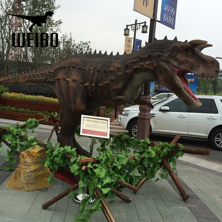 Waterproof realistic dinosaur animatronic dinosaur for sale