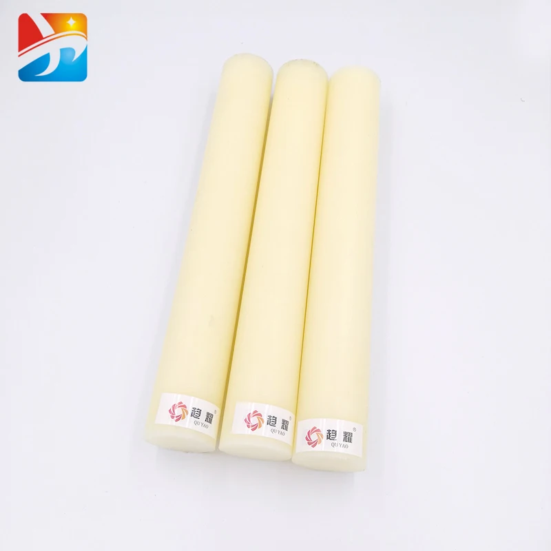 High quality 1.2g/cm3 Density PA66 material nylon 66 rod for High precision auto parts
