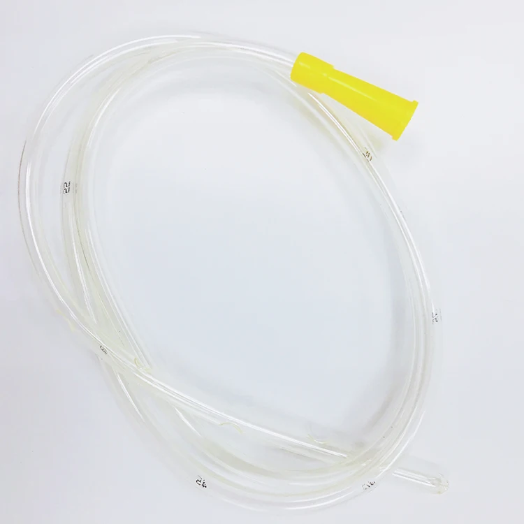 ПВХ медицинская одноразовая Назогастральная трубка для кормления желудка ПВХ трубка Ryle