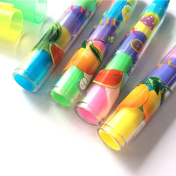 Personalized colorful delicate fancy fat kids pen eraser