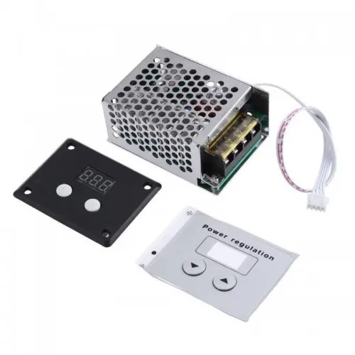 4000W SCR Thyristor Digital Control SCR Electronic Voltage Regulator Speed Control