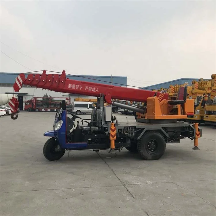 Good performance small Mobile Hydraulic Tricycle Crane