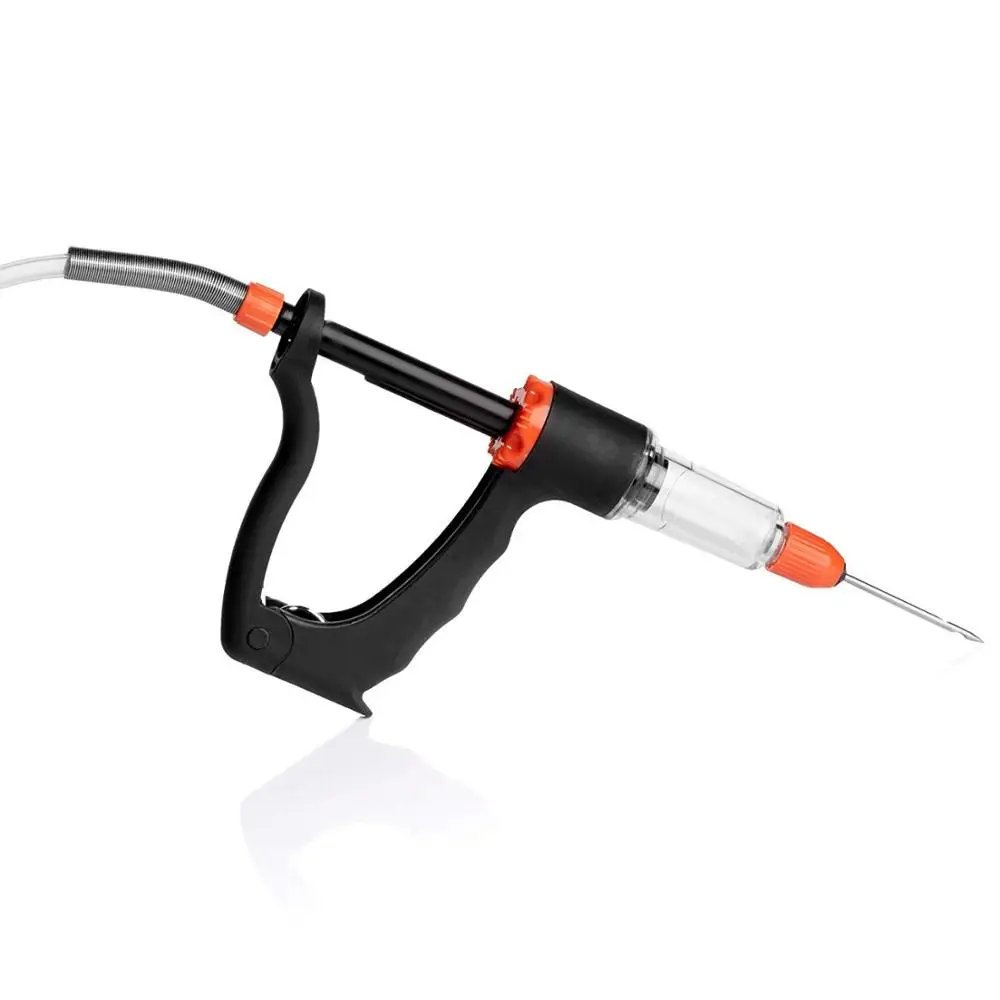 professional meat injector gun type with 15ml capacity