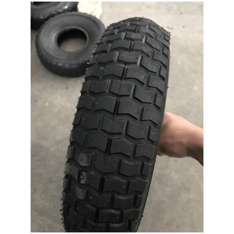 
16x4.50-8 wheelbarrow rubber wheel with metal rim 
