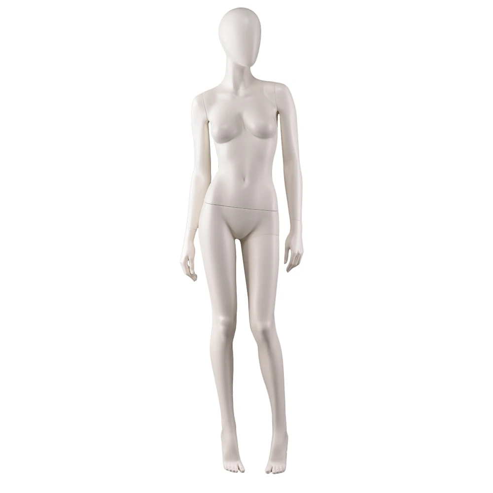 white color plastic mannequin lingerie mannequin