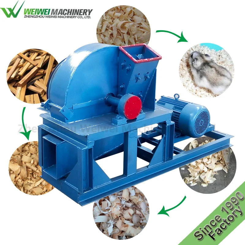 
Weiwei wood shavings shaving baler machine for pet bed 
