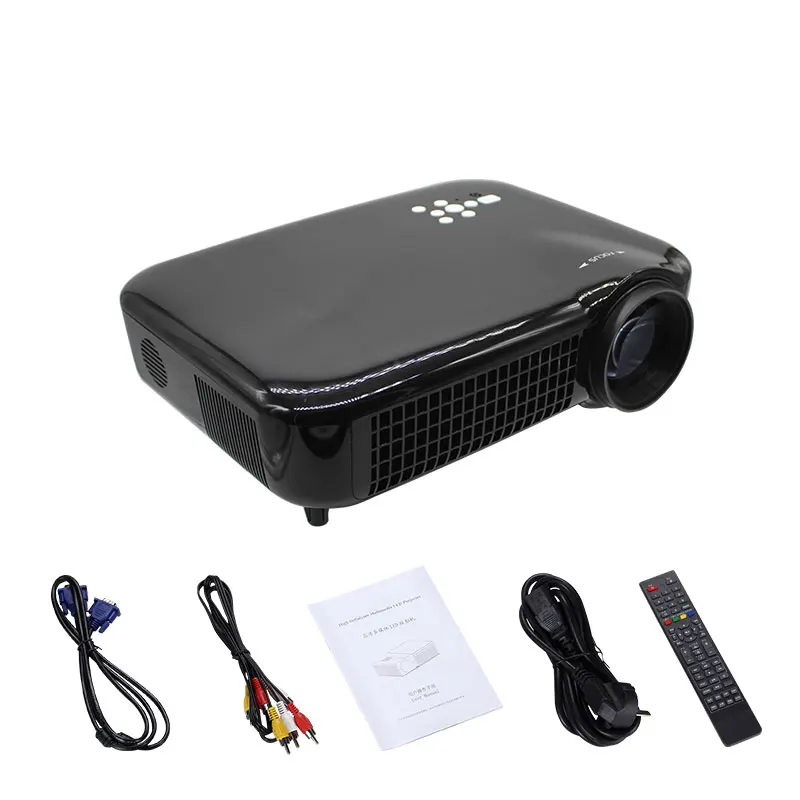 3500 люмен мультимедиа родной 1080 P светодио дный проектор