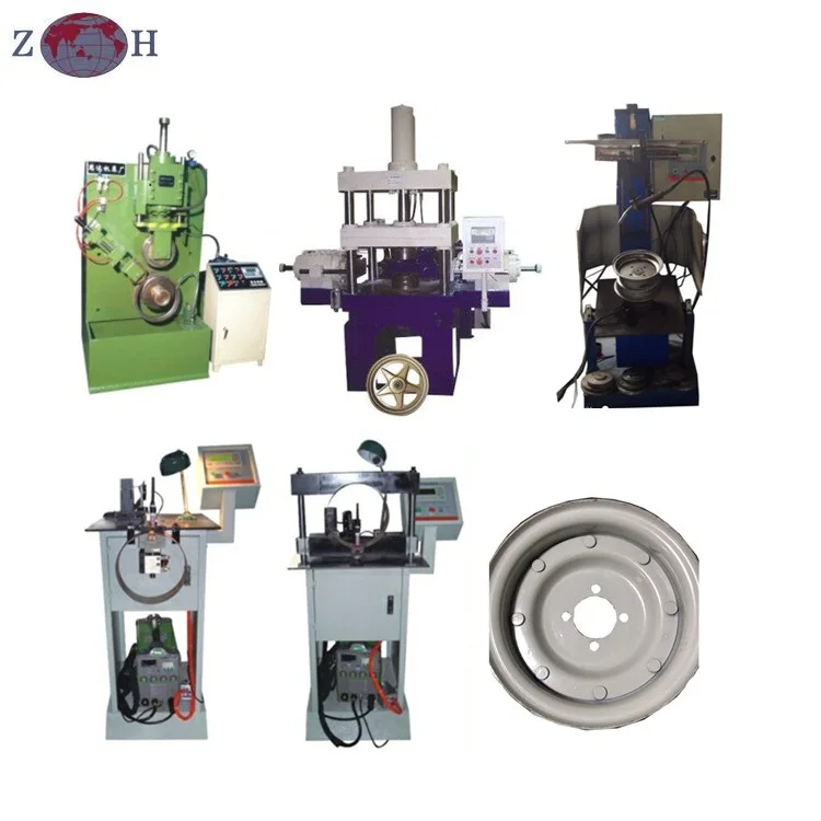 Линия по производству колесных ободов мотоциклов с гибочным формованием