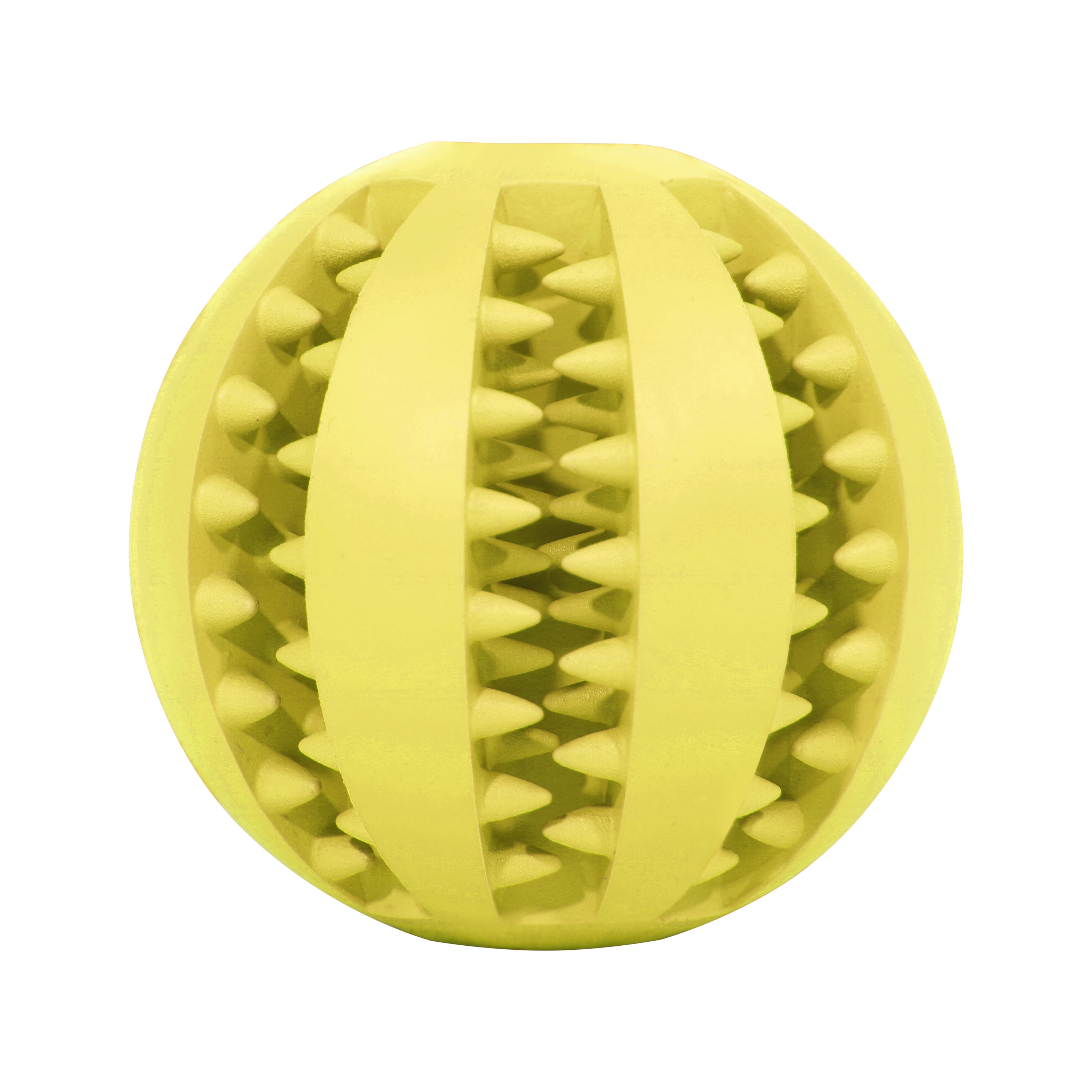 Manufacturer sells Teddy Puppy Pressure Pressure Rubber Ball Pet Dental Cleaning Molars Leak Ball Dog Toys   Dropshipping