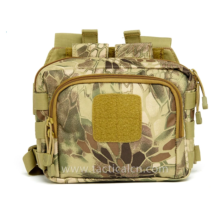 Wholesale durable multi functional tactical shoulder messenger bags with magic patch