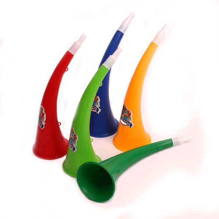Футбольные пластиковые стадионные рожки Vuvuzela с рогами в форме Ox, игровые фанаты, Заправка для чирлидинга, реквизит, Детская труба, игрушка для вечеринки