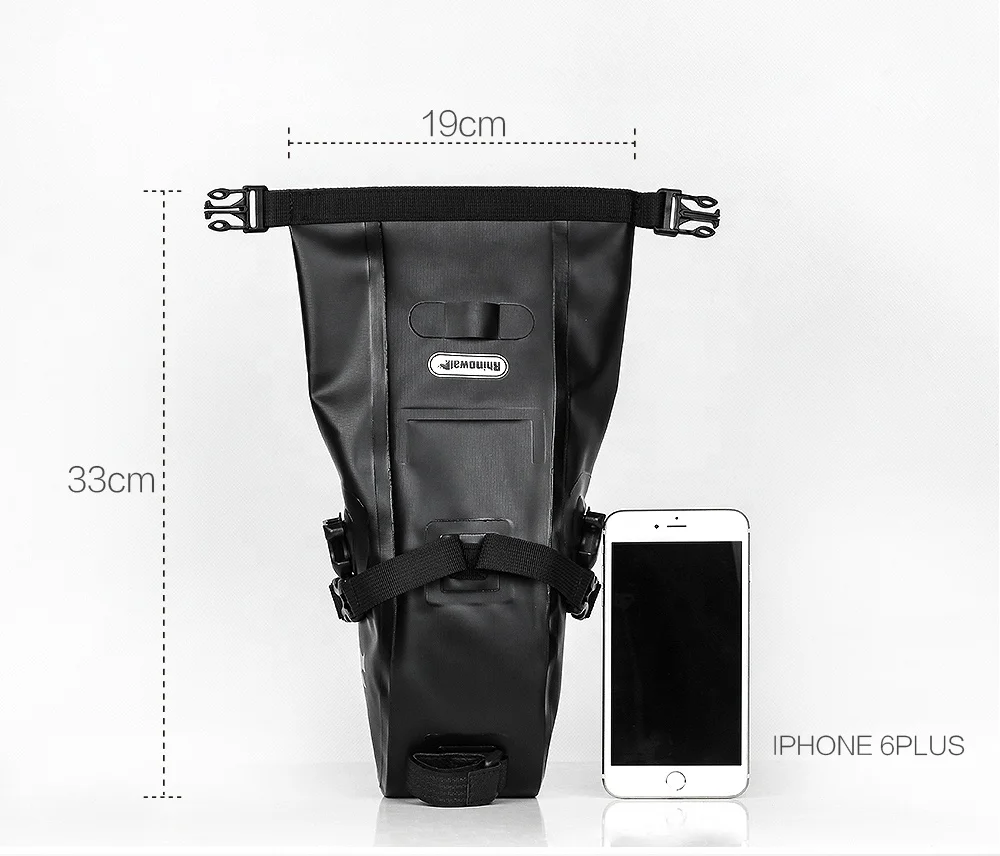 Rhinowalk bike saddle bag waterproof rear seat rainproof bicycle saddle bag