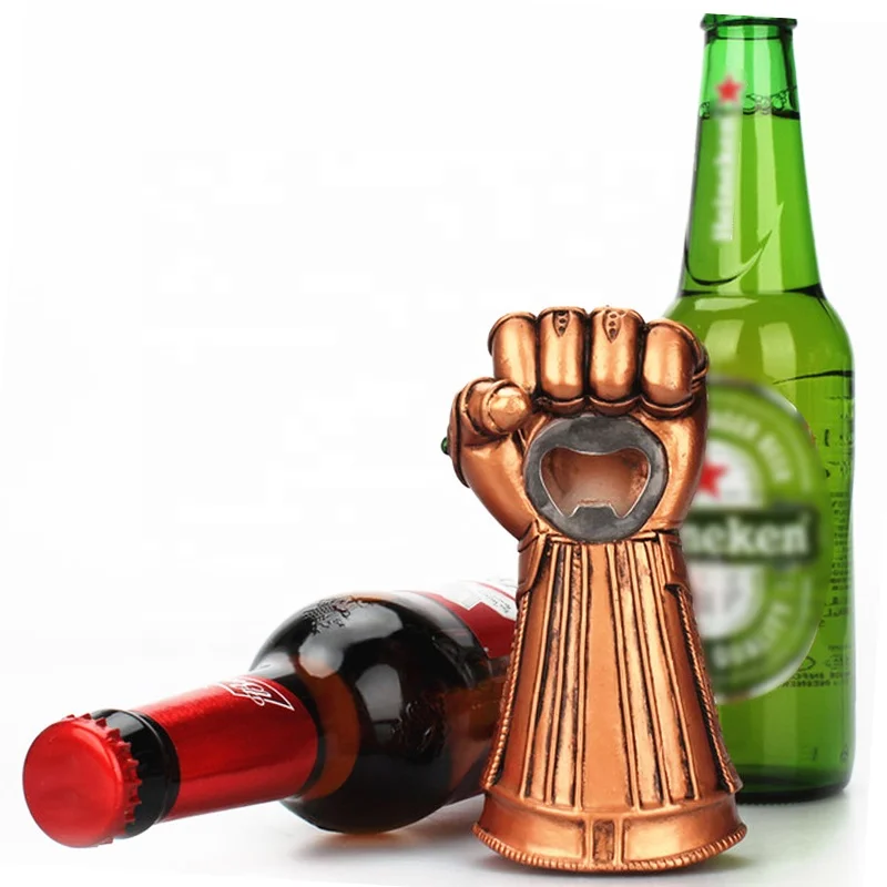 Thanos Bottle Opener Manual Can Opener Steel with Resin Beer Opener