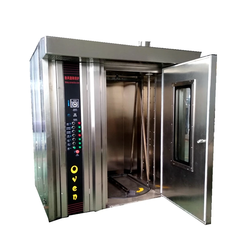 12 Trays Stainless Steel Turkish Bread Rotary Oven Pie Cake Rotary Electric Oven