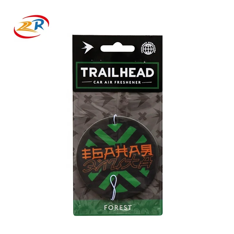 promotion aroma perfume hanging paper car air freshener /your logo are welcome