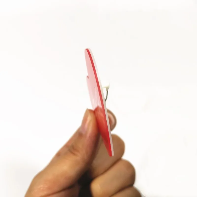 Factory Price Custom High-Transparent Chest Name Card Breast Plate Staff Employee Businee Name Badge Tag