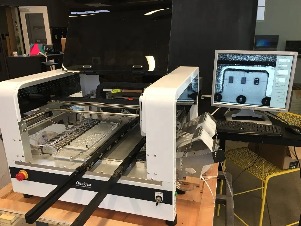 
NeoDen4 Automatic SMT benchtop pick and place machine for LED assembly production line 
