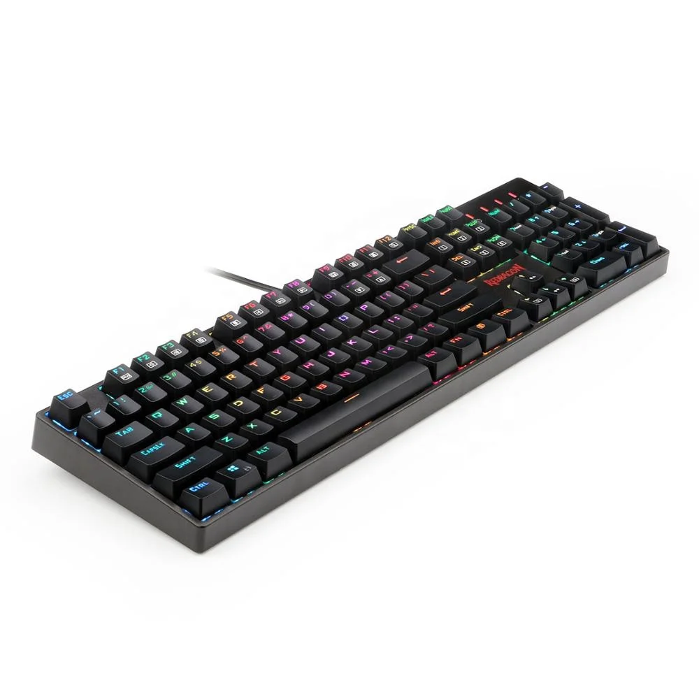 Redragon K582 SURARA RGB LED Backlit 104 Key Mechanical Gaming Keyboard