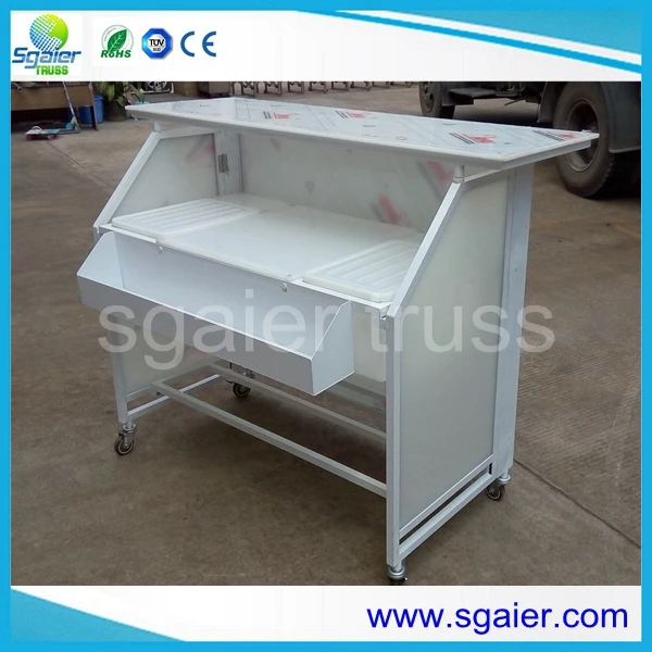 Best selling Mobile Bar LED Drink table bar counter DJ Bar for the event party
