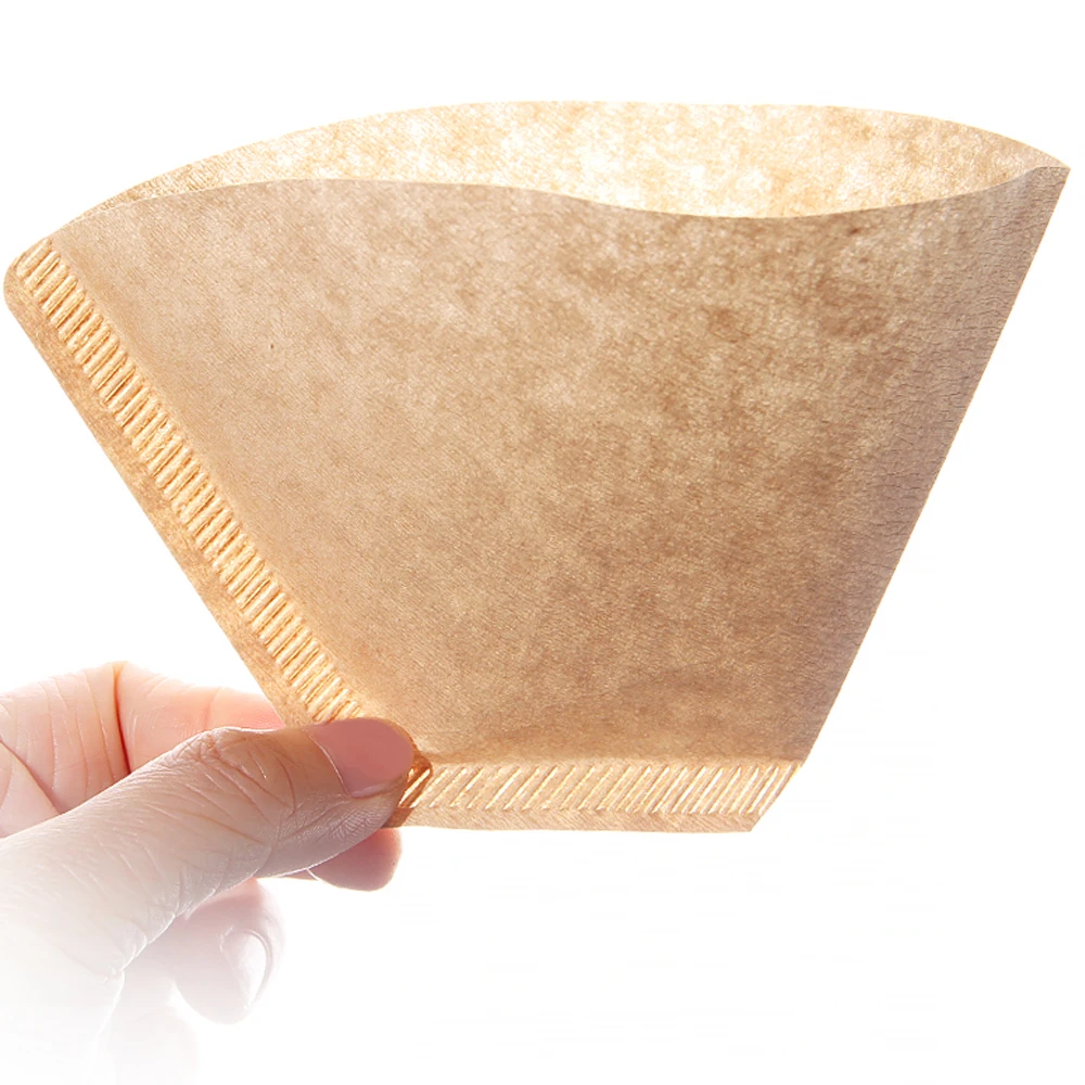 
Ecocoffee V60 Coffee Filter 100pcs Per Bag Paper Filters 1-4 cups Counted Percolator Coffee Maker 