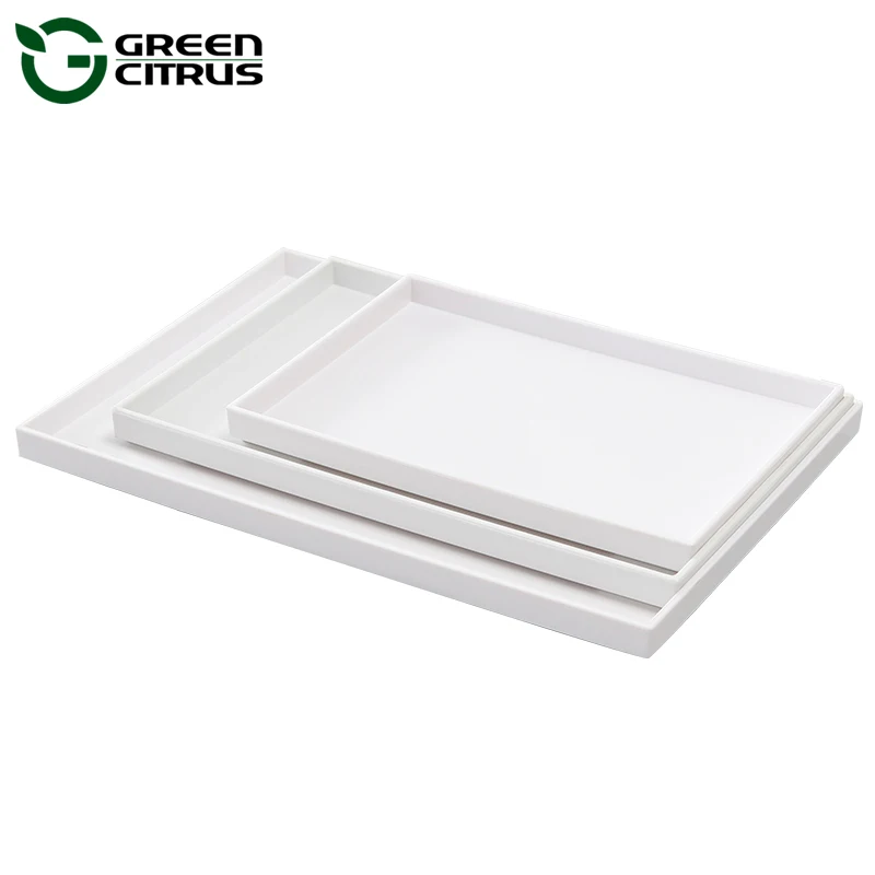 Горячая Распродажа, профессиональный поднос для чая из черного пластика, для гостиничных принадлежностей