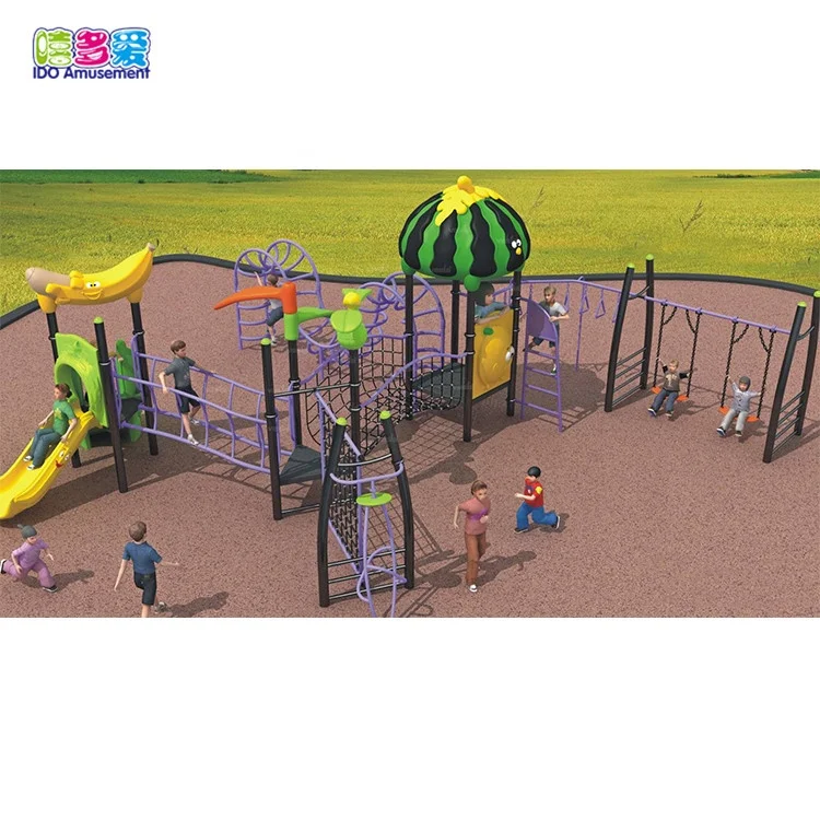 Kids Indoor 3D Model Playground,Small Outdoor Theme Park Playsets Playground Equipment For Children