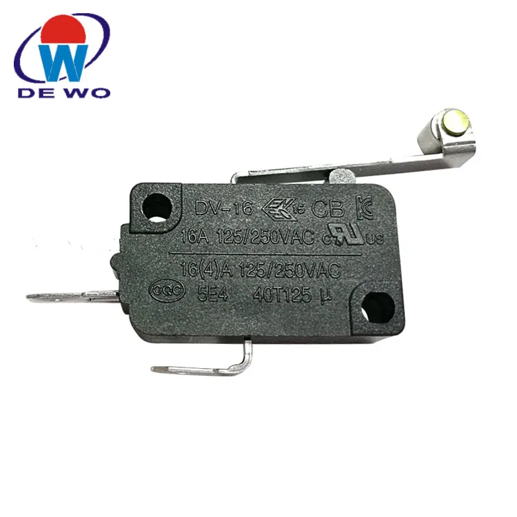 Electrical components 2 pins slide door micro switch for massor