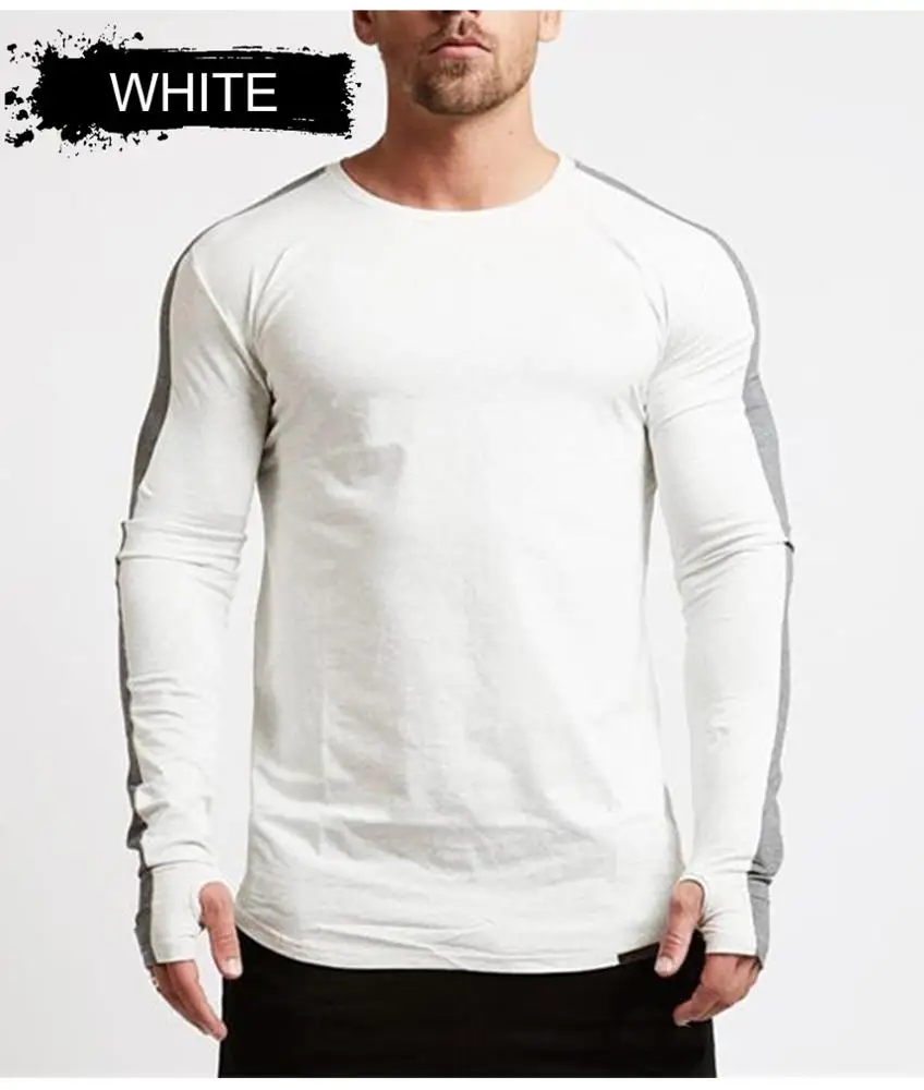 Wholesale personalized thick gym sports fitness sportswear men plain gym fitness man shirt