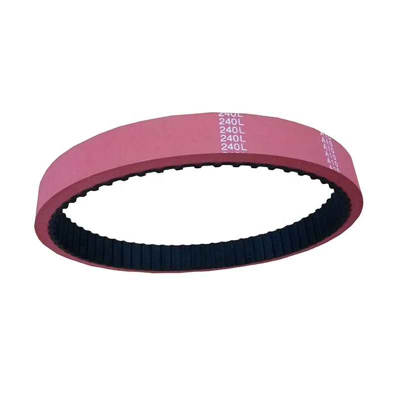 Packing machine timing belt L type red rubber coating timing belt