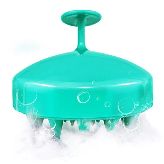 Soft Silicone Hair Scalp Massager, Silicone Massage Shampoo Scalp Care Comb Brush